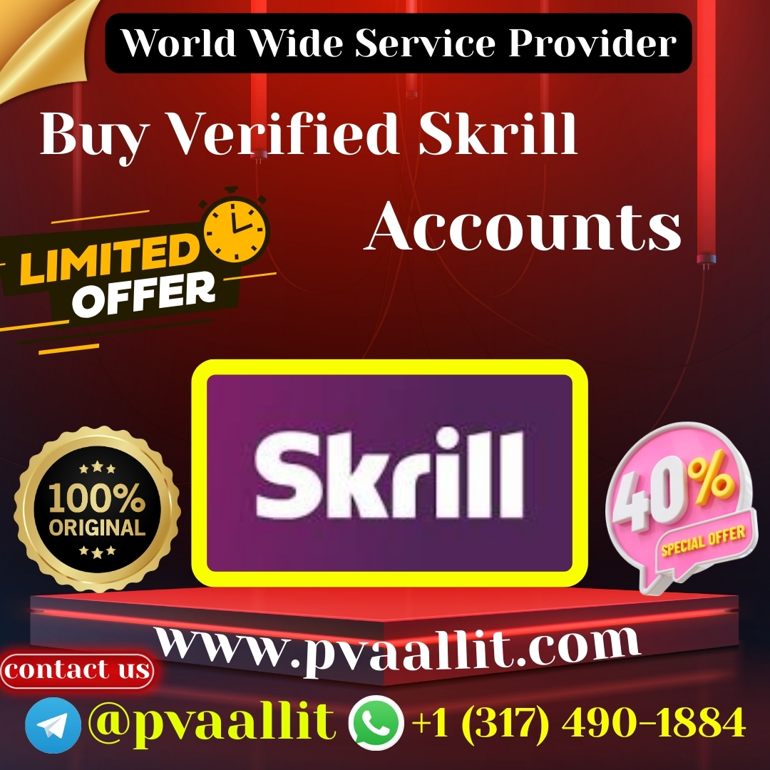 Buy Verified Skrill Accounts