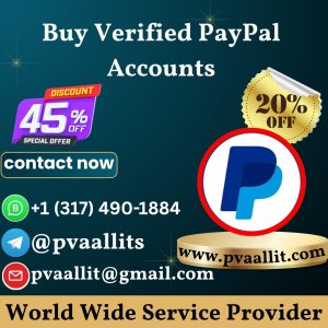 Buy Verified PayPal Accounts