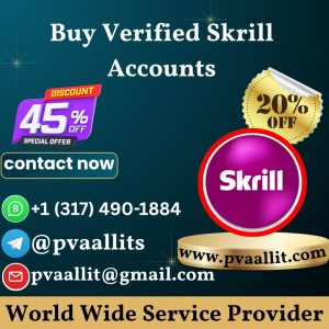 Buy Verified Skrill Accounts