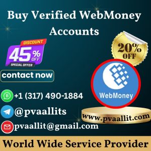 Buy Verified WebMoney Accounts