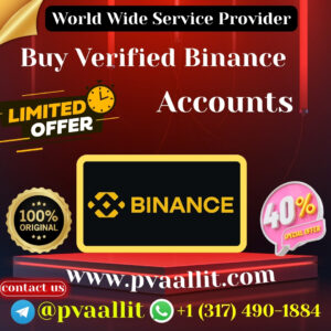 Buy Verified Binance Accounts