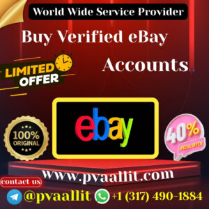 Buy Verified eBay Accounts