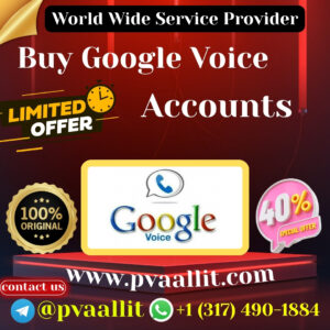 Buy Google Voice accounts