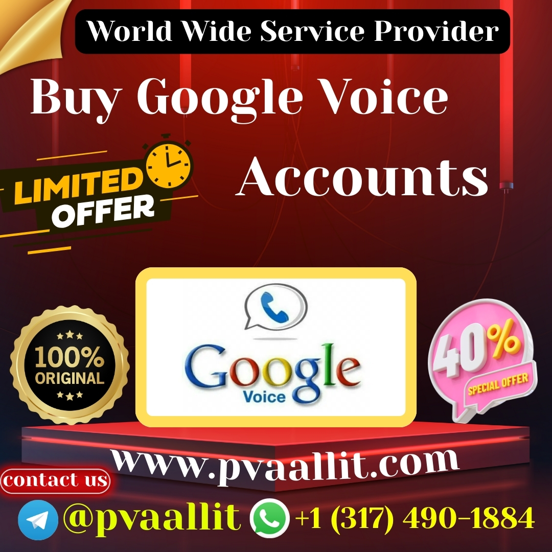 Buy Google Voice accounts
