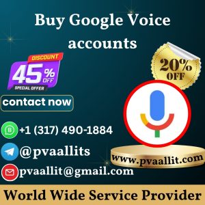 Buy Google Voice accounts